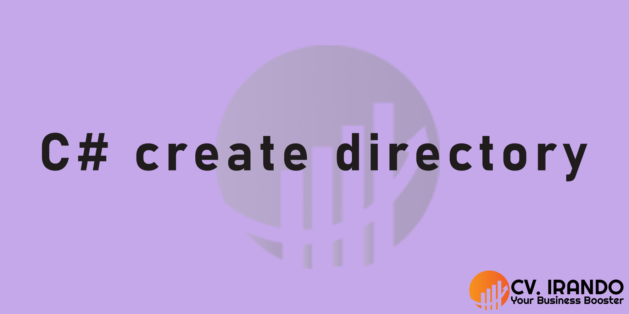 C# create directory