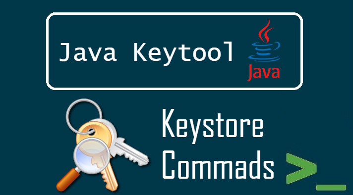 How to use keytool on Windows OS 