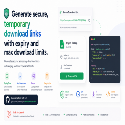 Laravel Temporary Download Links